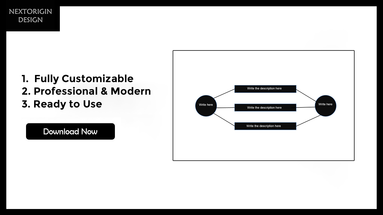 Three Points Infographic Template